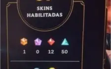 Conta lol Gold 2 + 80 skins