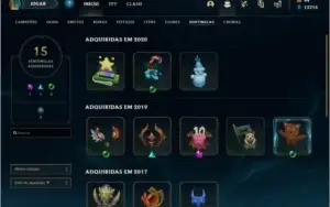CONTA LEAGUE OF LEGENDS