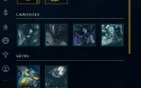 Conta League of Legends Full Acesso - 124 Champs e 53 Skins