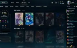 conta LOL nível 100+ / 120+ skins /G3