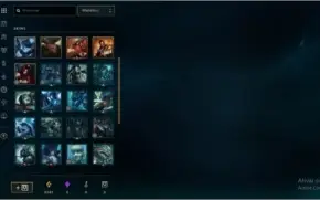 platina 4 smurf com skins e gemas