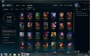 Conta Prata III com skin lendária