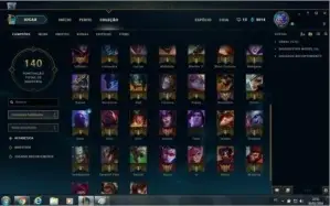 Conta Prata III com skin lendária