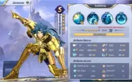 Saint Seiya Milo Divino