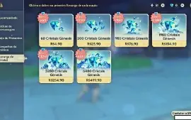 Genshin Impact AR 31 / 4 chars 5* 