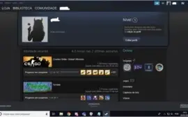 Conta Steam - CS GO Prime, medalhas antigas e SUPER raras