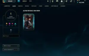 Esmeralda 4 com 25 Champs e 1 Skin ( SEM EMAIL CONFIRMADO )