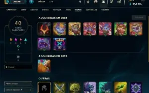 Esmeralda 4 com 25 Champs e 1 Skin ( SEM EMAIL CONFIRMADO )