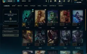 Esmeralda 4 com 25 Champs e 1 Skin ( SEM EMAIL CONFIRMADO )