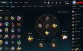 Conta LOL (Platina 1) de 2013/ 1 Skin Ultimate Lux Elemental