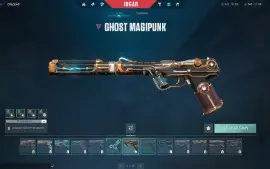 Conta Valorant Skins D2 Adaga Underflame, Vandal, Phantom