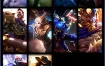 Conta PlatV com 46 champs e 12 skins