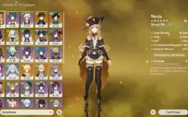 Genshin Impact Conta AR57 (NA) - ⭐️ RAIDEN C4 e NAHIDA C4 ⭐️