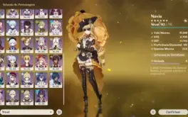 Genshin Impact Conta AR57 (NA) - ⭐️ RAIDEN C4 e NAHIDA C4 ⭐️