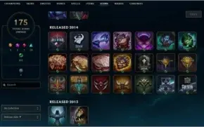 Conta Master 200lp + 122 champs + 105 skins (skins raras)