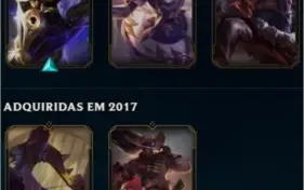 CONTA LOL GOLD 3 SKIN ULTIMATE