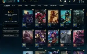 Conta ouro 4 com 140 champs, 118 skins ( MONO SUP )