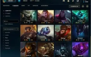 Conta ouro 4 com 140 champs, 118 skins ( MONO SUP )