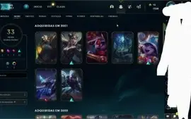Vendo conta de League of Legends , vai com uma conta de Wild