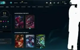 Vendo conta de League of Legends , vai com uma conta de Wild
