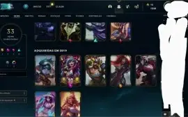 Vendo conta de League of Legends , vai com uma conta de Wild