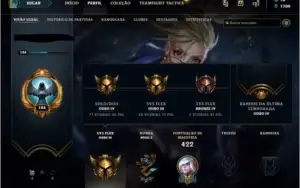 Conta de league of legends