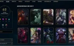 Conta de league of legends