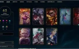 Conta de league of legends