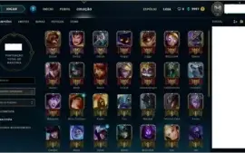 League of legends - conta level 30 prata v