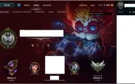 League of legends - conta level 30 prata v