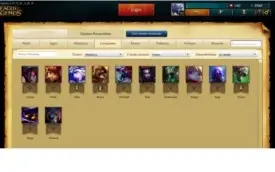 CONTA UNRANKED LV 30 / 1º MD10 / 12 CAMPEOES / 1 SKIN