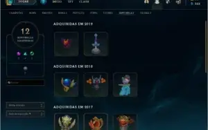 CONTA OURO 4, 130 CHAMPS, 67 SKINS
