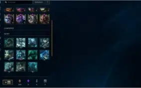 conta lol platina 2, 1200+ reais em skins