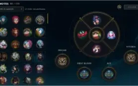 CONTA LEAGUE OF LEGENDS LVL 302
