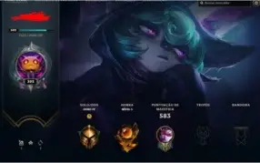 CONTA LEAGUE OF LEGENDS LVL 302