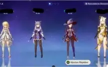 Genshi Impact - Keqing, Mona AR 31