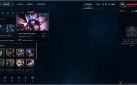 CONTA DE LOL 105 CHAMP/ 9 SKIN (BORDA DE OURO)ATUAL Gold V