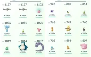 Conta de Pokémon GO