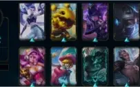 Conta Platina 3 LoL 98 skins