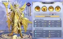 CONTA COMPLETA - TODOS OS CAVALEIROS - SAINT SEIYA AWAKENING