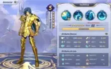 CONTA COMPLETA - TODOS OS CAVALEIROS - SAINT SEIYA AWAKENING