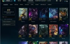 Smurf diamante 43 champs 9 skins (Ryze triunfante)