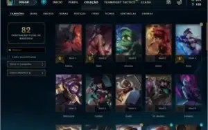 Smurf diamante 43 champs 9 skins (Ryze triunfante)