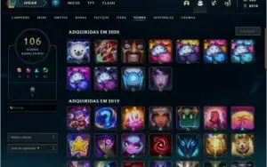 CONTA DE LEAGUE OF LEGENDS GOLD IV