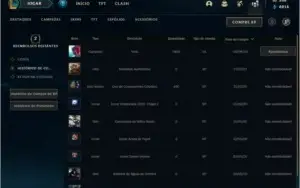 CONTA DE LEAGUE OF LEGENDS GOLD IV
