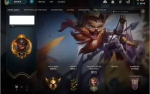 CONTA DE LEAGUE OF LEGENDS GOLD IV