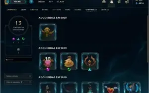 CONTA DE LEAGUE OF LEGENDS GOLD IV