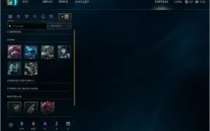 CONTA LEAGUE OF LEGENDS BORDA PRATA [23 CAMPEÕES] [19 SKINS]