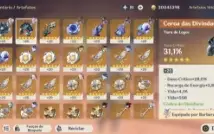 Genshin Yelan/Raiden C3 Neuvillette C2, Skin Diluc