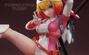 Gwenpool 3D - Arquivo STL para impressão 3D
